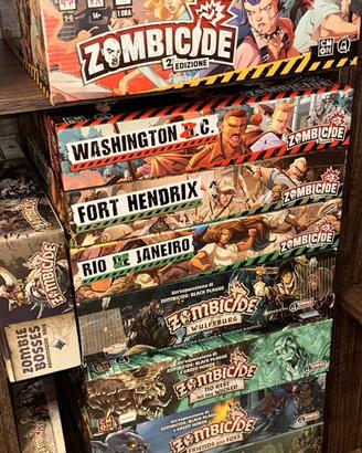 Zombicide pack quasi full moderno e fantasy