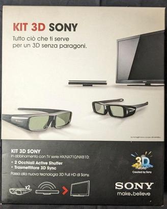 2 Occhiali 3D Sony
