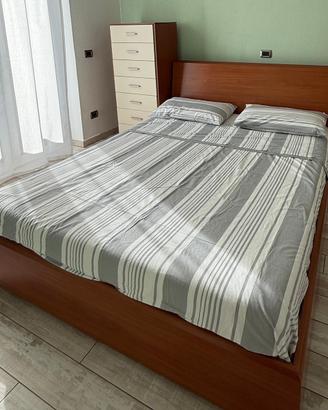Letto Matrimoniale Contenitore + Materasso gratis