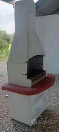 Caminetto da giardino