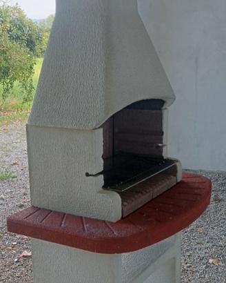 Caminetto da giardino