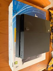 sony playstation 4 FAT jet black 500GB