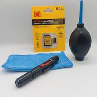 scheda micro SD 64Gb Kodak più accessori 
