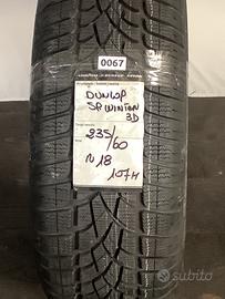 1 GOMMA 235 60 18 DUNLOP INVERNALE NUOVA