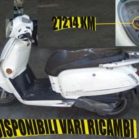 KYMCO LIKE 200 i ANNO 2010 BIANCO x RICAMBI