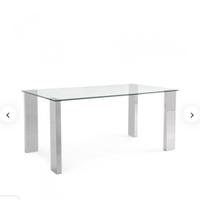 tavolo in vetro soggiorno / cucina elegante