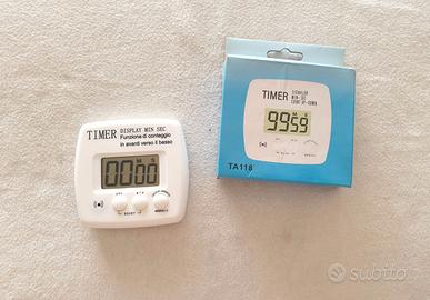 Timer elettronico digitale da cucina display LCD