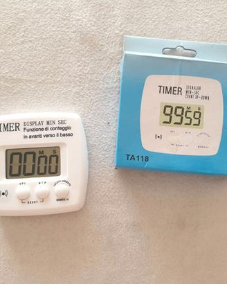 Timer elettronico digitale da cucina display LCD