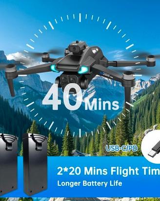 Drone con telecamera 4k per adulti e principianti 