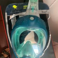 Maschera sub Easybreath 540 verde M/L - Decathlon