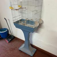 gabbia per canarini pappagalli uccelli