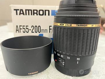 Obiettivo Tamron 55-200 mm per Canon