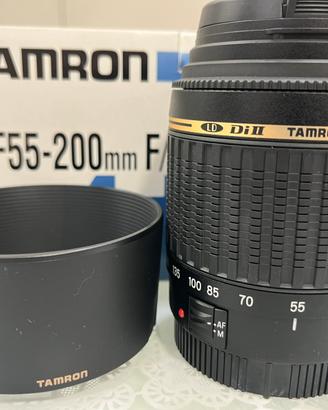 Obiettivo Tamron 55-200 mm per Canon