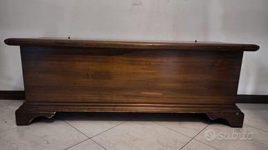 Cassapanca Panca Bassa in Legno Arte Povera