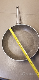 Padelle antiaderenti e pentola acciaio