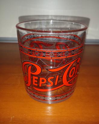 Bicchiere Pepsi Cola Vintage 1960 1970