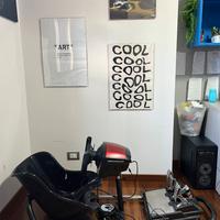 Postazione Simracing simulatore postazione volante