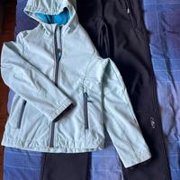 Completo sportivo giacca pantalone CMP tg 152