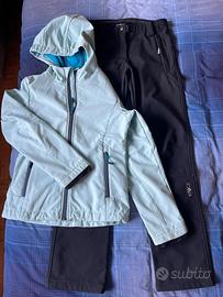 Completo sportivo giacca pantalone CMP tg 152