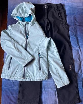 Completo sportivo giacca pantalone CMP tg 152