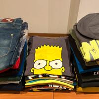 Abbigliamento ragazzo 14-15 anni 170 cm (33 capi)