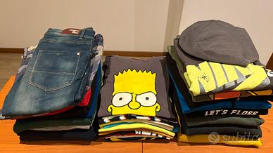 Abbigliamento ragazzo 14-15 anni 170 cm (33 capi)