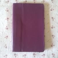 Cover custodia a libro ecopelle viola tablet ebook