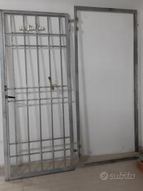 Presento porta di sicurezza ferro zincato