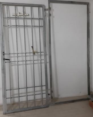 Presento porta di sicurezza ferro zincato