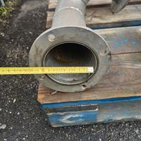 Curva a 90° flangiata con prolungamento