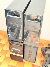 4 case vuoti HP micro atx