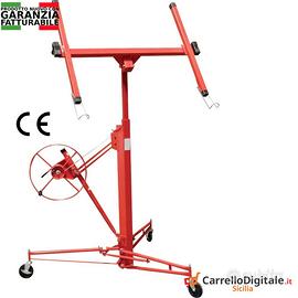 Alzalastre per Cartongesso alza pannelli rosso