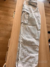 Jeans modello cargo taglia Medium Alcott
