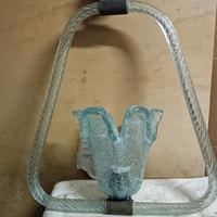 lampadario in vetro di murano vintage 