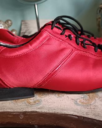 Scarpe da ballo  Movida Dance raso rosso 39 1/2