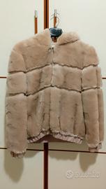 giubbotto ragazza in pelliccia ecologica 