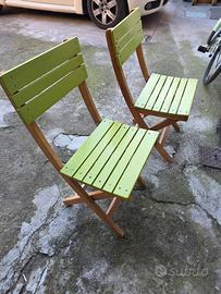 Sedie da esterno
