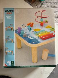 Wood’n play activity table