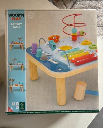 Wood’n play activity table