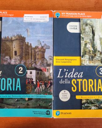 Libri L’idea della Storia 2 + L’idea della Storia3