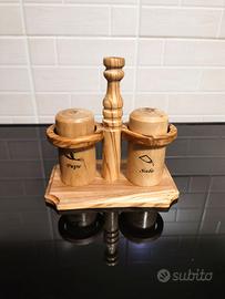 Porta sale  pepe barbecue giardino pepiera saliera