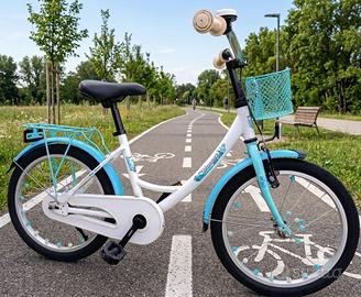 Bicicletta bimba 18 pollici Vermont con cestino