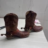 Stivali da cavallo e spazzole