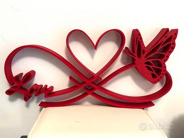 San Valentino  infinito farfalla cuore Love amore
