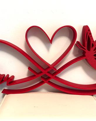San Valentino  infinito farfalla cuore Love amore
