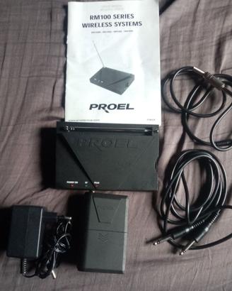 Wireless x chitarra proel