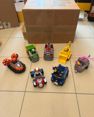 Personaggi e veicoli Paw Patrol