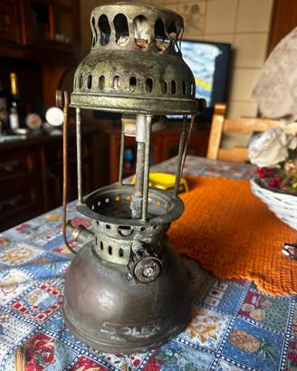 Lampada a petrolio vintage solex