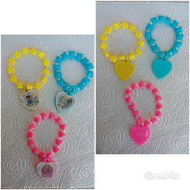 Bracciali Barbie per bambina+Pettinino in OMAGGIO 