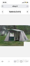Tenda anni 70 dí colore  arancione